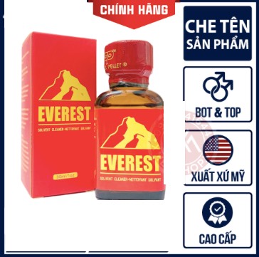 Giá sỉ Popper Everest Red 30ml PWD Mỹ chai hít tăng khoái cảm loại mạnh tốt nhất